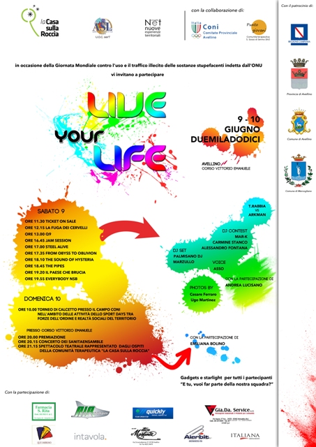 Manifestazione “Live your Life”