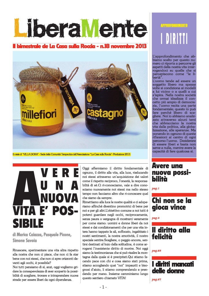 Liberamente n.19 ottobre 2013